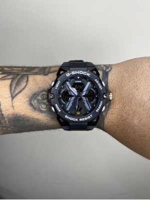 G-SHOCK BATMAN PRETO COM CINZA